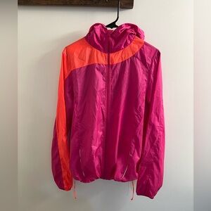 Brooks running light weight zip up jacket